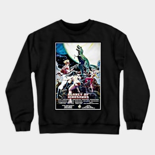 Planet of Dinosaurs Crewneck Sweatshirt